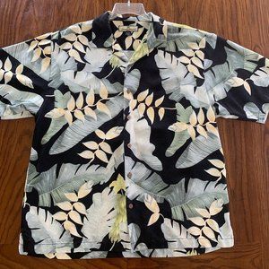 Tommy Bahama 100% Silk Men's Shirt, Size L